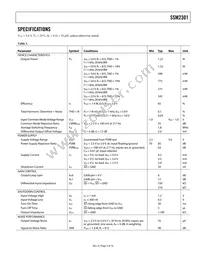 SSM2301RMZ-REEL Datasheet Page 3
