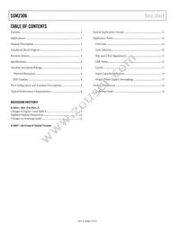 SSM2306CPZ-R2 Datasheet Page 2