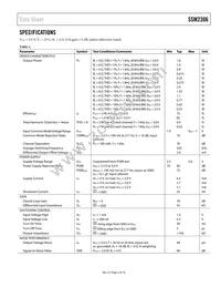 SSM2306CPZ-R2 Datasheet Page 3
