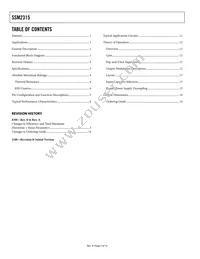 SSM2315CBZ-REEL7 Datasheet Page 2