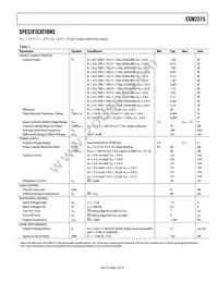 SSM2315CBZ-REEL7 Datasheet Page 3