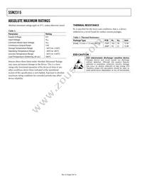 SSM2315CBZ-REEL7 Datasheet Page 4