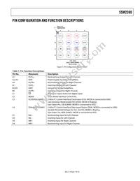 SSM2380CBZ-REEL Datasheet Page 7