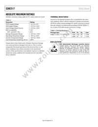SSM2517CBZ-R7 Datasheet Page 6