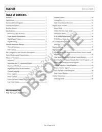 SSM2519ACBZ-RL Datasheet Page 2