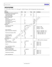 SSM2604CPZ-REEL Datasheet Page 3