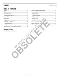 SSM2932ACBZ-RL Datasheet Page 2