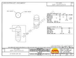 SSP-02TFS7U12 Datasheet Cover