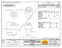 SSP-1157B15912 Datasheet Cover