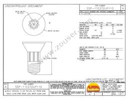 SSP-11E272UP110 Datasheet Cover