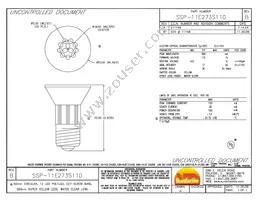 SSP-11E273S110 Datasheet Cover