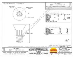 SSP-11E276U110 Datasheet Cover