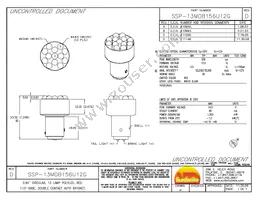 SSP-13MDB156U12G Datasheet Cover