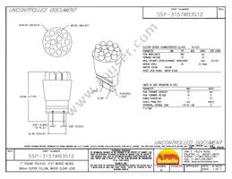 SSP-3157WB3S12 Datasheet Cover