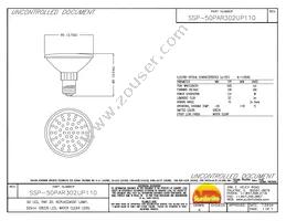 SSP-50PAR302UP110 Datasheet Cover