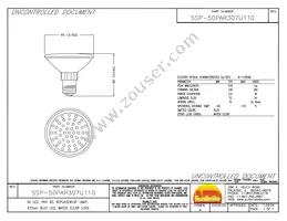 SSP-50PAR307U110 Datasheet Cover