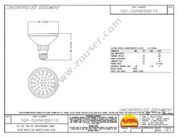 SSP-50PAR309110 Datasheet Cover