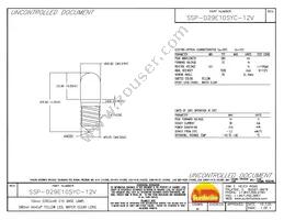 SSP-D29E10SYC-12V Datasheet Cover