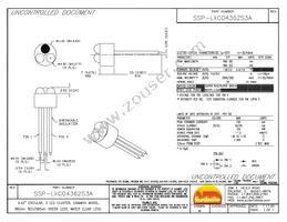 SSP-LXC04362S3A Datasheet Cover