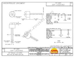 SSP-LXC04363 Datasheet Cover