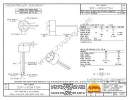 SSP-LXC0477U4 Datasheet Cover