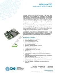 SSQE48T07050-NAANG Datasheet Cover