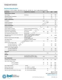 SSQE48T20033-PAA0G Datasheet Page 2