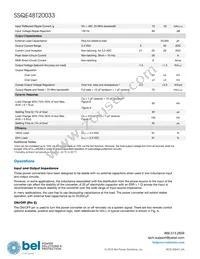 SSQE48T20033-PAA0G Datasheet Page 3