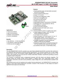 SSQE48T25015-NAB0G Datasheet Cover