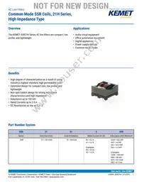 SSR21H-12150 Cover