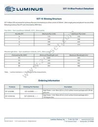 SST-10-B-B90-P450 Datasheet Page 2