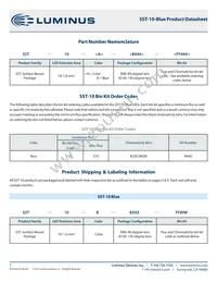 SST-10-B-B90-P450 Datasheet Page 3