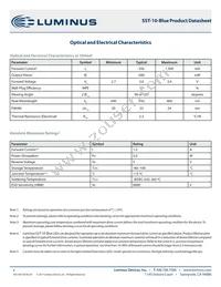 SST-10-B-B90-P450 Datasheet Page 4