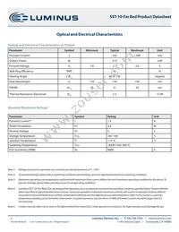 SST-10-FR-B90-G730 Datasheet Page 4