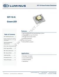 SST-10-G-B90-F530 Datasheet Cover