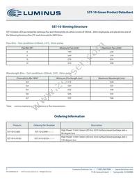 SST-10-G-B90-F530 Datasheet Page 2