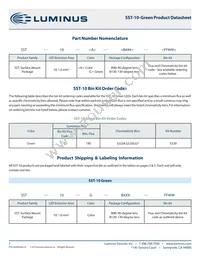 SST-10-G-B90-F530 Datasheet Page 3