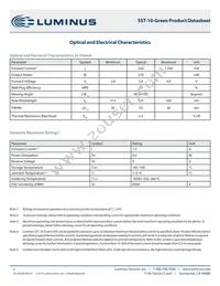 SST-10-G-B90-F530 Datasheet Page 4