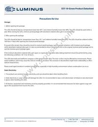 SST-10-G-B90-F530 Datasheet Page 12