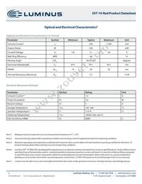 SST-10-R-B90-G630 Datasheet Page 4