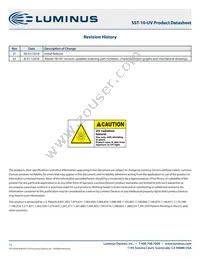 SST-10-UV-A130-F365-00 Datasheet Page 13