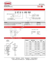 SST12B-800BW Datasheet Page 3