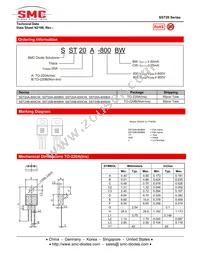 SST20B-600BW Datasheet Page 3