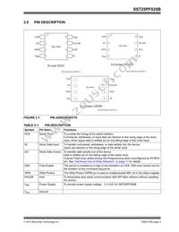 SST25PF020B-80-4C-Q3AE Datasheet Page 3