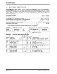 SST25PF020B-80-4C-Q3AE Datasheet Page 20