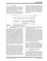 SST25PF080B-80-4C-SAE-T Datasheet Page 9