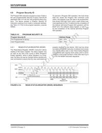 SST25PF080B-80-4C-SAE-T Datasheet Page 14