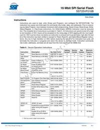 SST25VF016B-75-4I-S2AF-T Datasheet Page 9