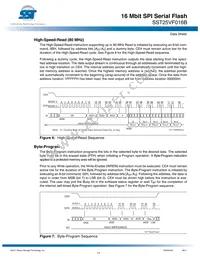 SST25VF016B-75-4I-S2AF-T Datasheet Page 11