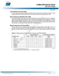 SST25VF080B-80-4I-SAE Datasheet Page 8